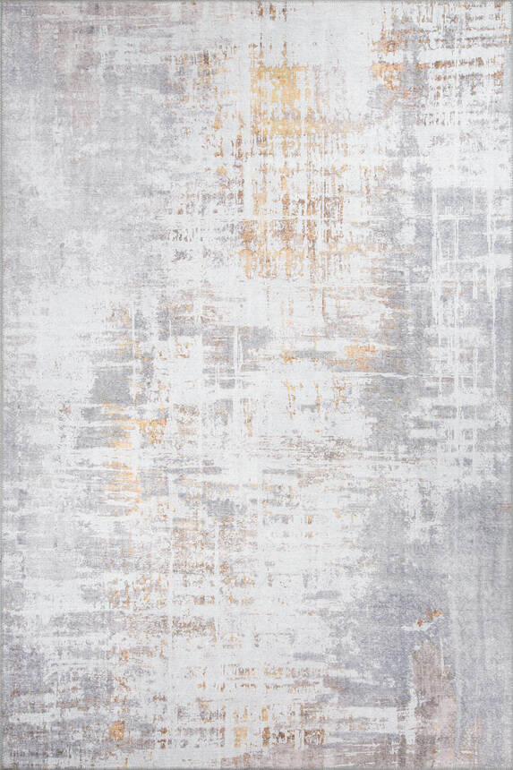 Outlet 210x310 Funk Dokuma Taban Dekoratif Modern Gri Halı AL-233 - 2