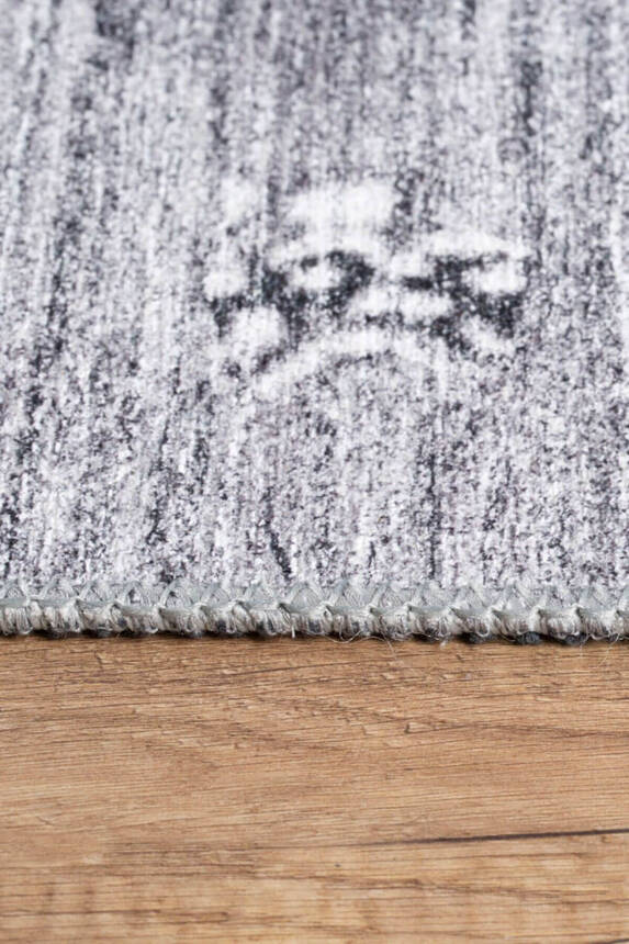 Outlet 230x330 Fusion Modern Dokuma Taban Dekoratif Yeşil Halı AL-198 - 6