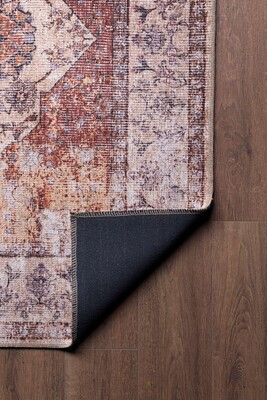 Outlet 250x250 Kare Fusion Modern Dokuma Taban Dekoratif Renkli Halı AL-145 - 5