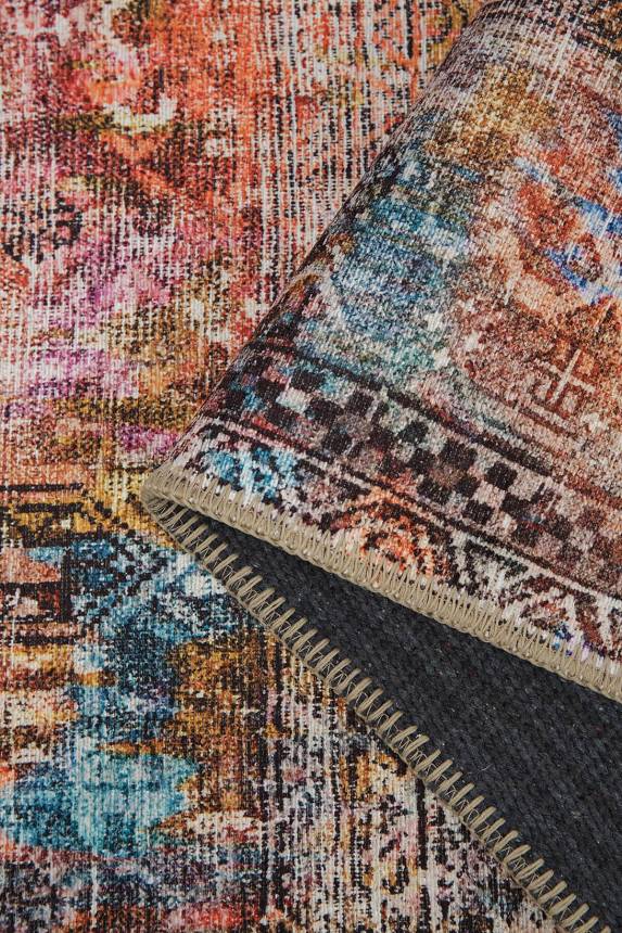 Outlet 300x400 Fusion Modern Dokuma Taban Dekoratif Renkli Halı AL-101 - 4