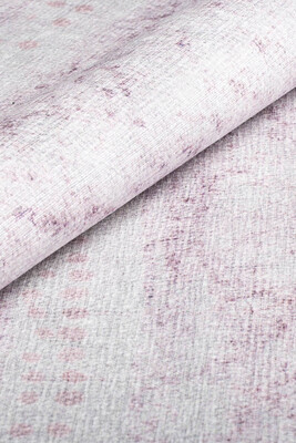 Outlet 75x150 Ada Gönül Özel Tasarım Dekoratif Dokuma Taban Pembe Halı AL-353 - 4