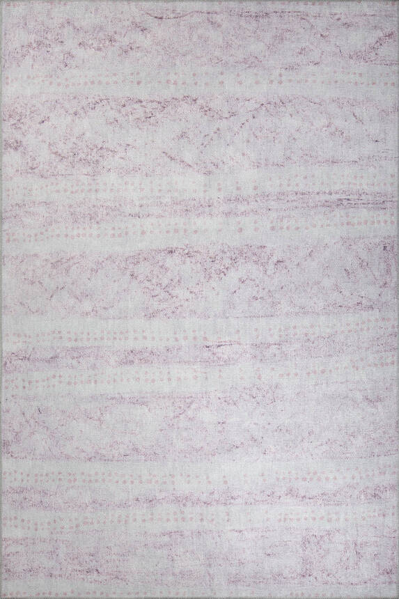 Outlet 75x150 Ada Gönül Özel Tasarım Dekoratif Dokuma Taban Pembe Halı AL-353 - 1