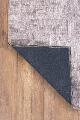 Outlet 75x300 Dorian Eskitme Desenli Dokuma Taban Dekoratif Vizon Halı AL-236 - 5