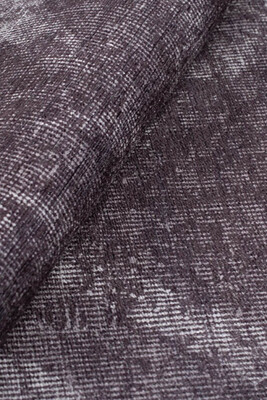 Outlet 75x300 Dorian Modern Desenli Dokuma Taban Dekoratif Siyah Halı AL-55 - 6