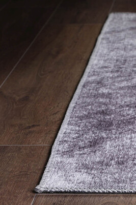 Outlet 75x300 Funk Dokuma Taban Dekoratif Modern Gri Halı AL-11 - 6