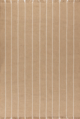 Outlet 80x300 Artloop Natural Kara Tezgah Dokuma Jüt Kilim AJ-02 - 2