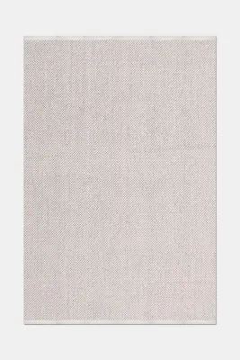 Ruvia Beyaz Vizon Robot Süpürgeye Uyumlu Kolay Temizlenebilir Halı Oturma Odası, Koridor, Yatak Odası Halısı RP 53 - 4