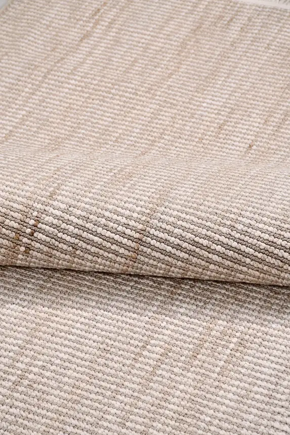 Ruvia Vizon Krem Robot Süpürgeye Uyumlu Kolay Temizlenebilir Halı Oturma Odası, Koridor, Yatak Odası Halısı RP 52 - 3