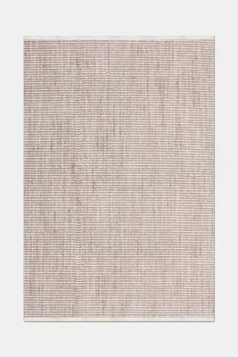 Ruvia Vizon Krem Robot Süpürgeye Uyumlu Kolay Temizlenebilir Halı Oturma Odası, Koridor, Yatak Odası Halısı RP 52 - 5