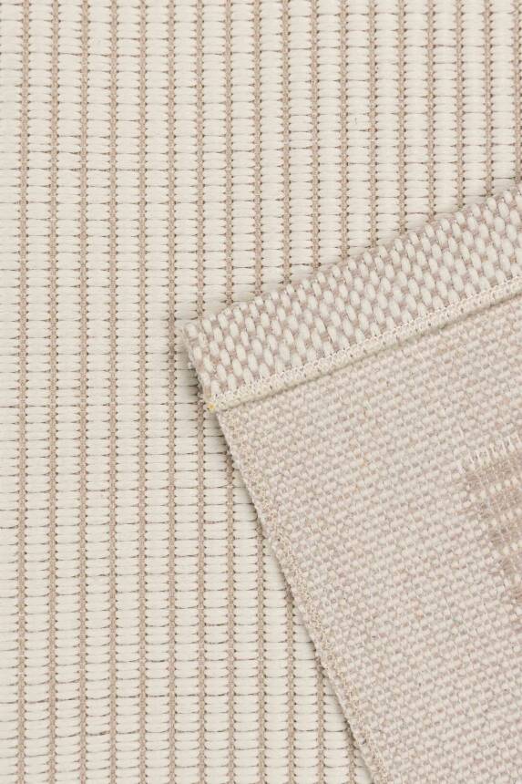 Bej Sisal Görünümlü Yıkanabilir Kaymaz Halı Mutfak Halısı Yolluk Salon Halısı ALS 05 - 4