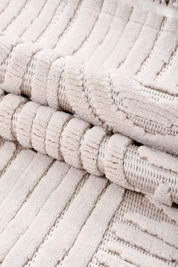 Veyla Vizon Robot Süpürgeye Uyumlu Kolay Temizlenebilir Halı Salon, Oturma Odası ve Koridor Halısı RP 43 - 2