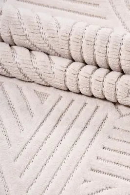 Veyla Vizon Robot Süpürgeye Uyumlu Kolay Temizlenebilir Halı Salon, Oturma Odası ve Koridor Halısı RP 44 - 3