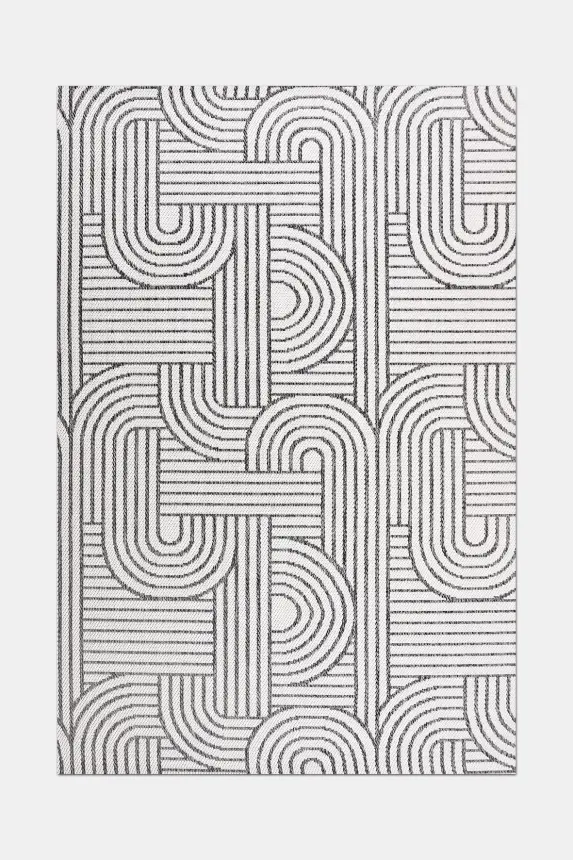 Vivo Beyaz Gri Sisal Modeli Kaymaz Halı Mutfak & Koridor Halısı RP 03 - 1