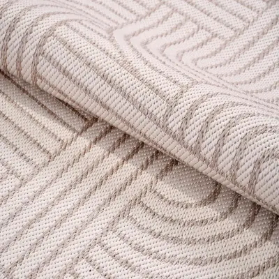 Vivo Krem Vizon Sisal Modeli Kaymaz Halı Mutfak & Koridor Halısı RP 02 - 2