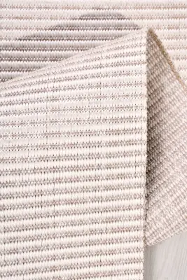Vivo Krem Vizon Sisal Dokumalı Kaymaz Halı Mutfak & Koridor Halısı RP 06 - 5