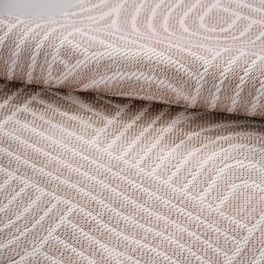 Vivo Vizon Krem Sisal Halı Yıkanabilir Kaymaz Mutfak & Koridor Halısı RP 01 - 5