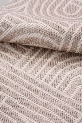 Vivo Vizon/Krem Sisal Halı Yıkanabilir Kaymaz Mutfak & Koridor Halısı RP 01 - 10