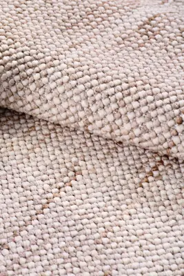 Zenit Bej Robot Süpürgeye Uyumlu Kolay Temizlenebilir Halı Salon, Oturma Odası ve Koridor Halısı RP 29 - 3