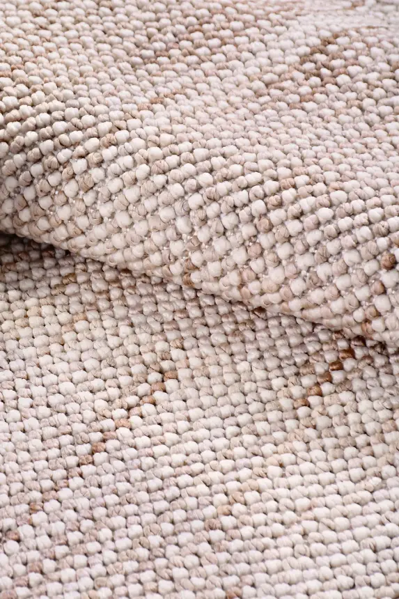 Zenit Bej Robot Süpürgeye Uyumlu Kolay Temizlenebilir Halı Salon, Oturma Odası ve Koridor Halısı RP 29 - 3