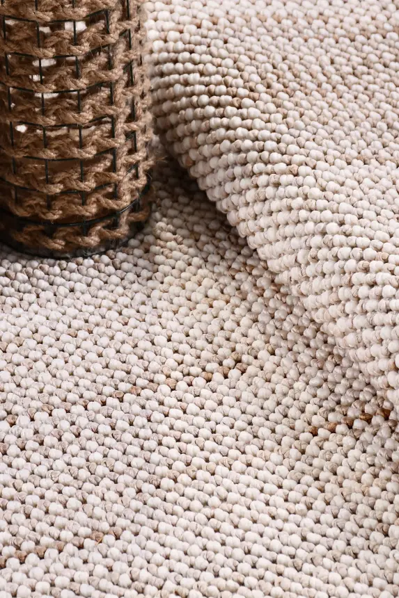 Zenit Bej Robot Süpürgeye Uyumlu Kolay Temizlenebilir Halı Salon, Oturma Odası ve Koridor Halısı RP 29 - 7