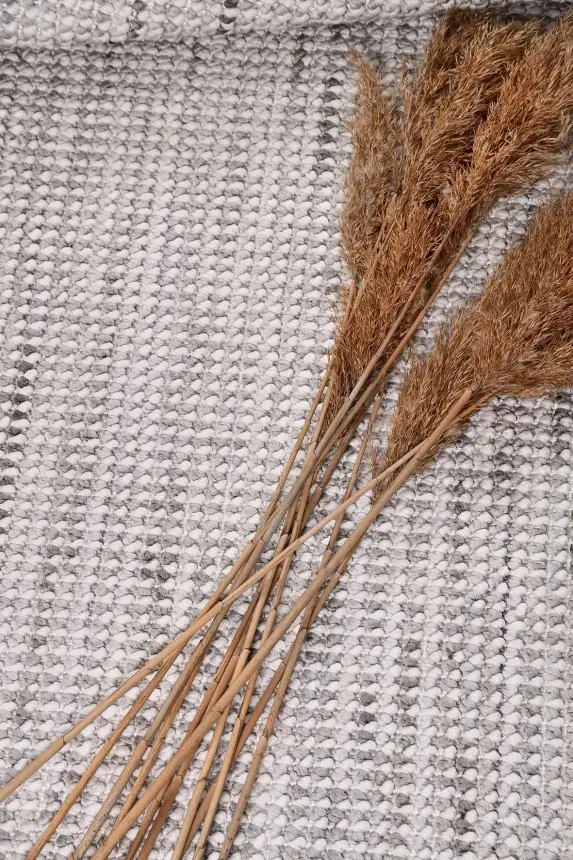 Zenit Gri Robot Süpürgeye Uyumlu Kolay Temizlenebilir Halı Salon, Oturma Odası ve Koridor Halısı RP 30 - 3