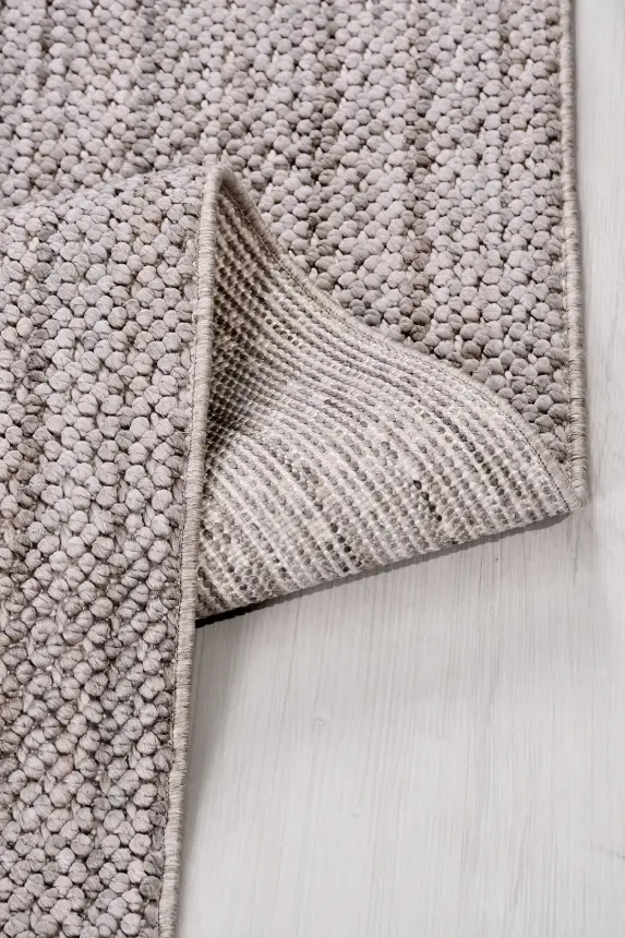 Zenit Koyu Gri Robot Süpürgeye Uyumlu Kolay Temizlenebilir Halı Salon, Oturma Odası ve Koridor Halısı RP 32 - 7